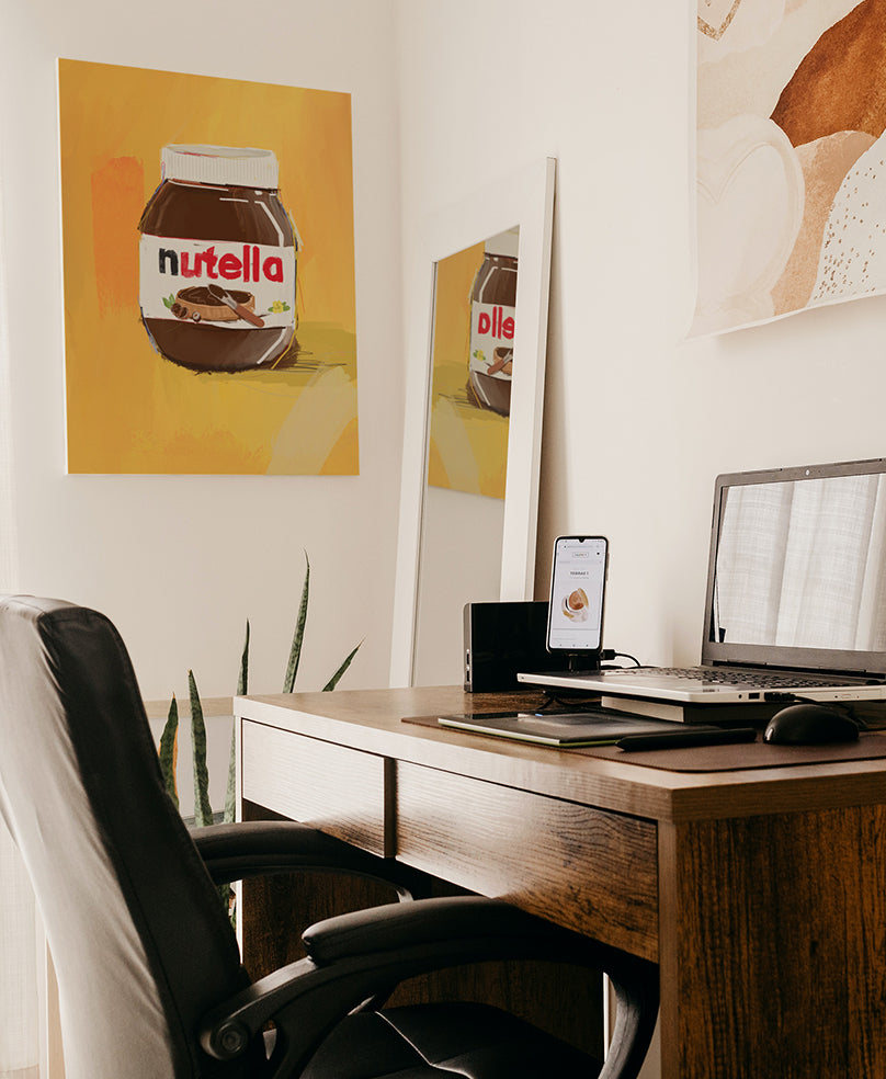 Nutella corporate shop office